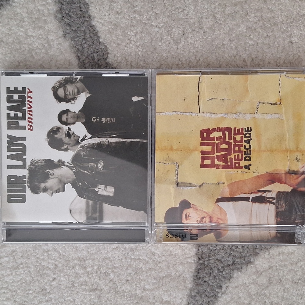 2 X Our Lady Peace CD Album Set Gravity A Decade